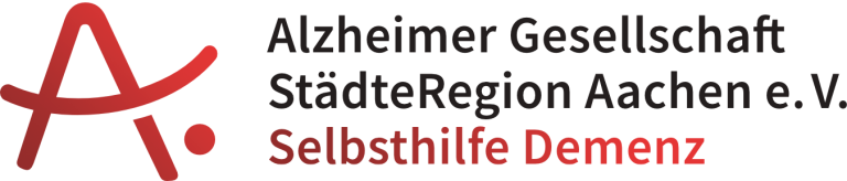 Alzheimer Gesellschaft StädteRegion Aachen Logo der Alzheimer Gesellschaft Städteregion Aachen e.V. mit Fokus auf Demenzhilfe.